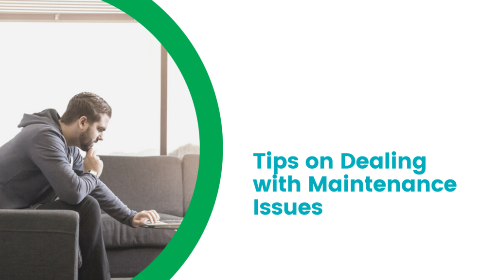 Tips on Dealing with Maintenance Issues - Oahu Vacation Rental Property Management -Article Banner